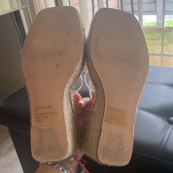 Hillarie Strappy Espadrille Wedges Sandals - Picture 7 of 7